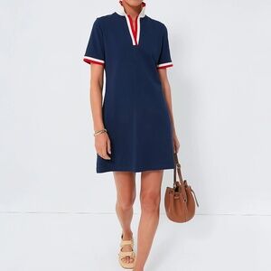 Tuckernuck Midnight Navy Hutton Polo Dress size Medium